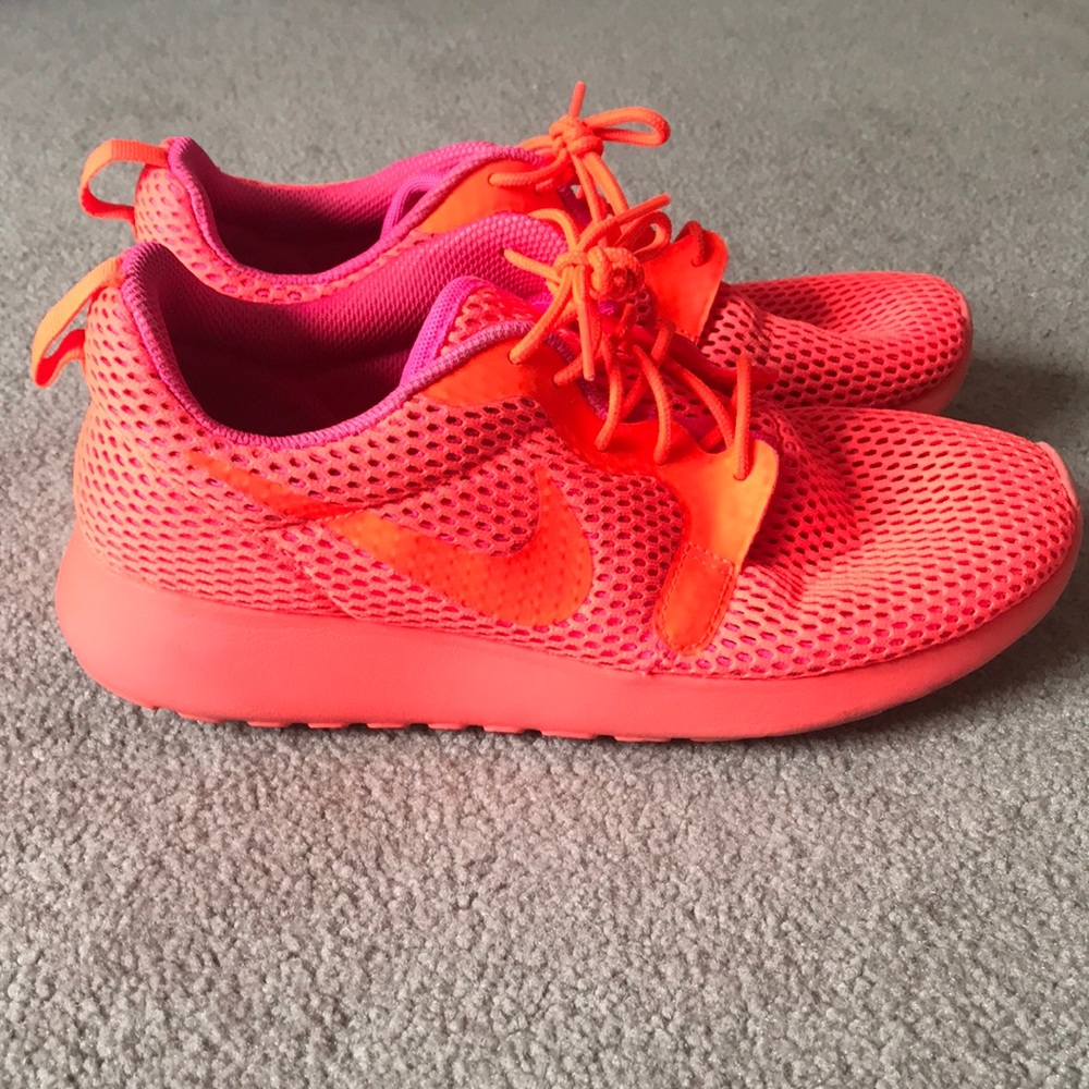 Hot Pink Nike Roshes